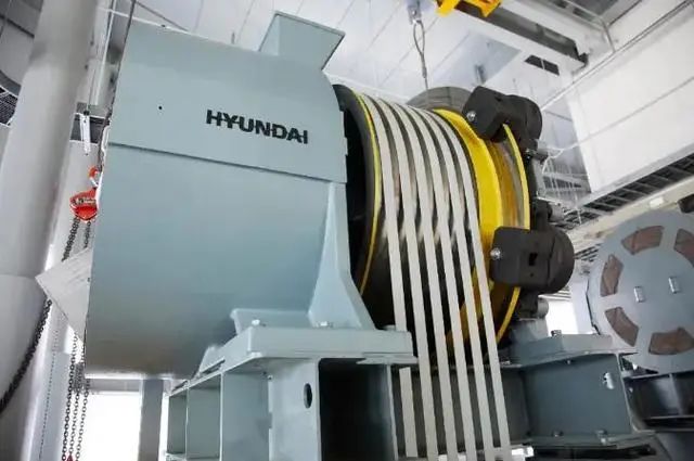 韩国现代研发移动速度1260m/min电梯 首次采用碳纤维带型电梯曳引技术